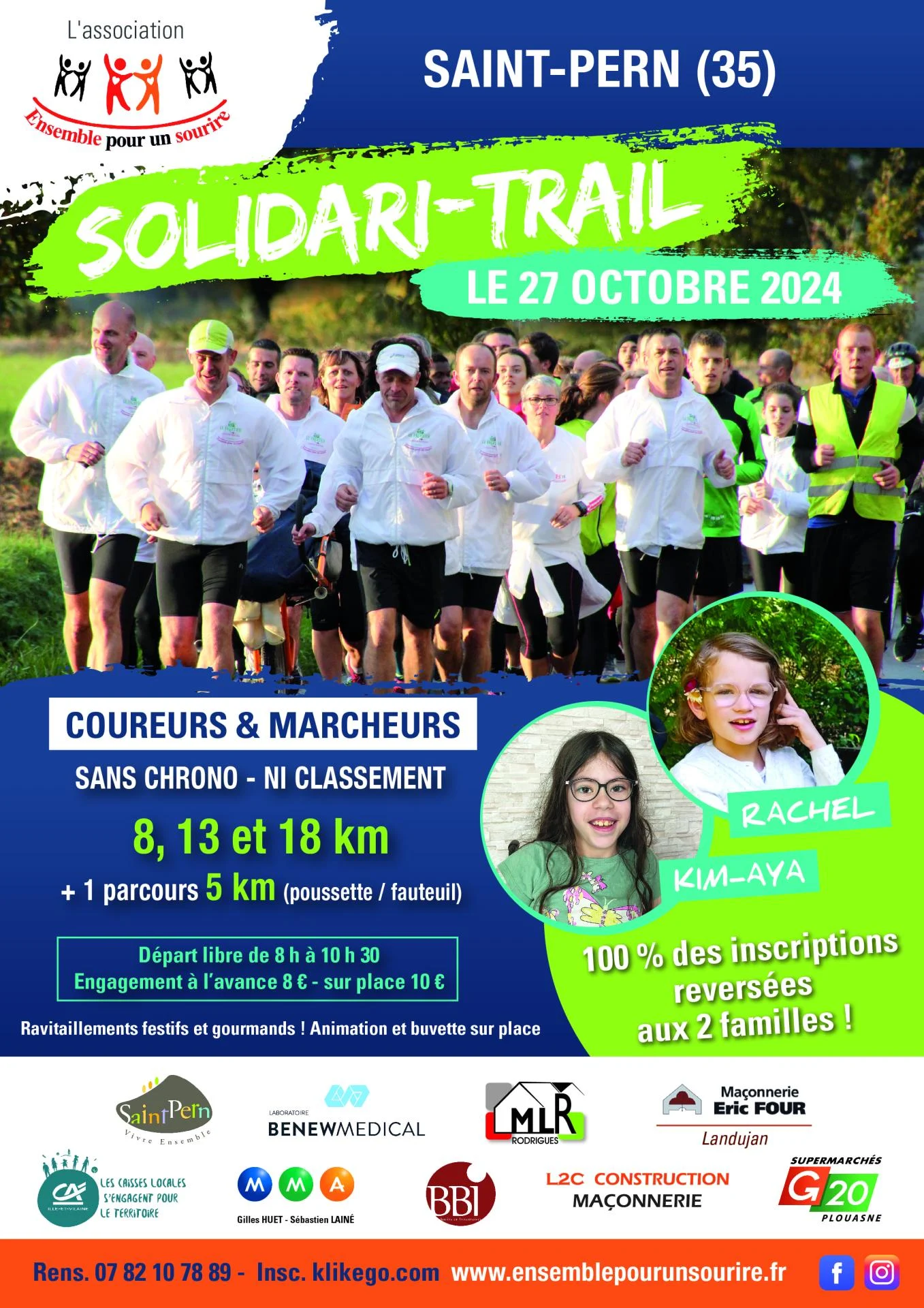 Affiche solidari trail 2024